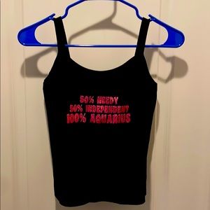 Dolls Kill Horoscopez Crop Tank